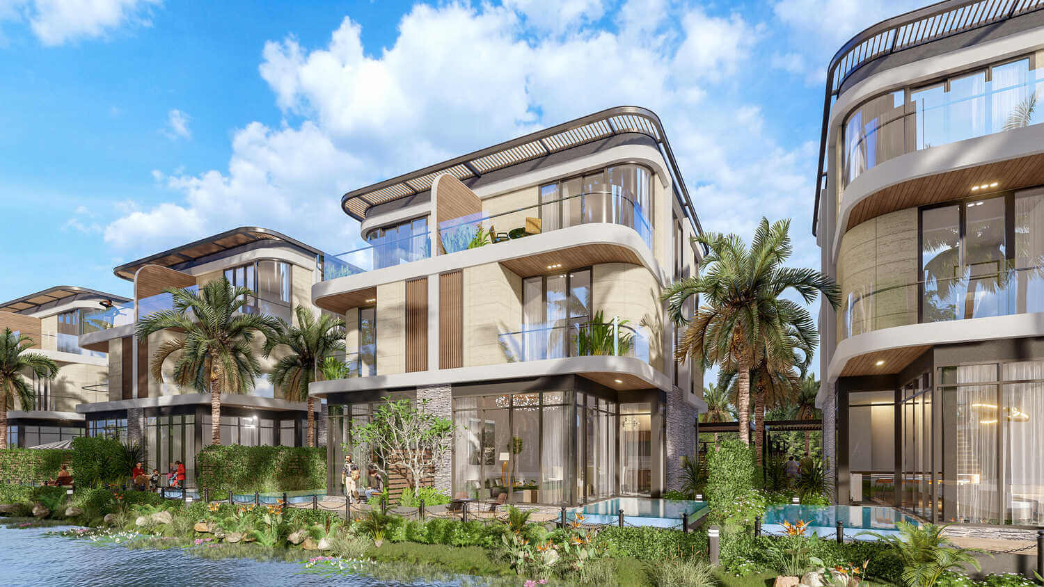 Semi detached villa (Biệt thự song lập) – Venezia Beach