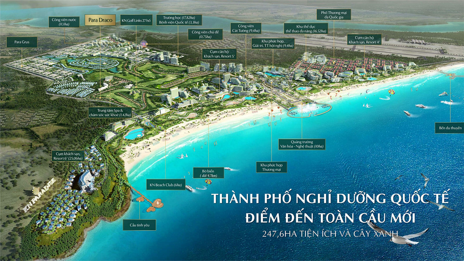 Sea Golf Villas - KN Paradise Cam Ranh