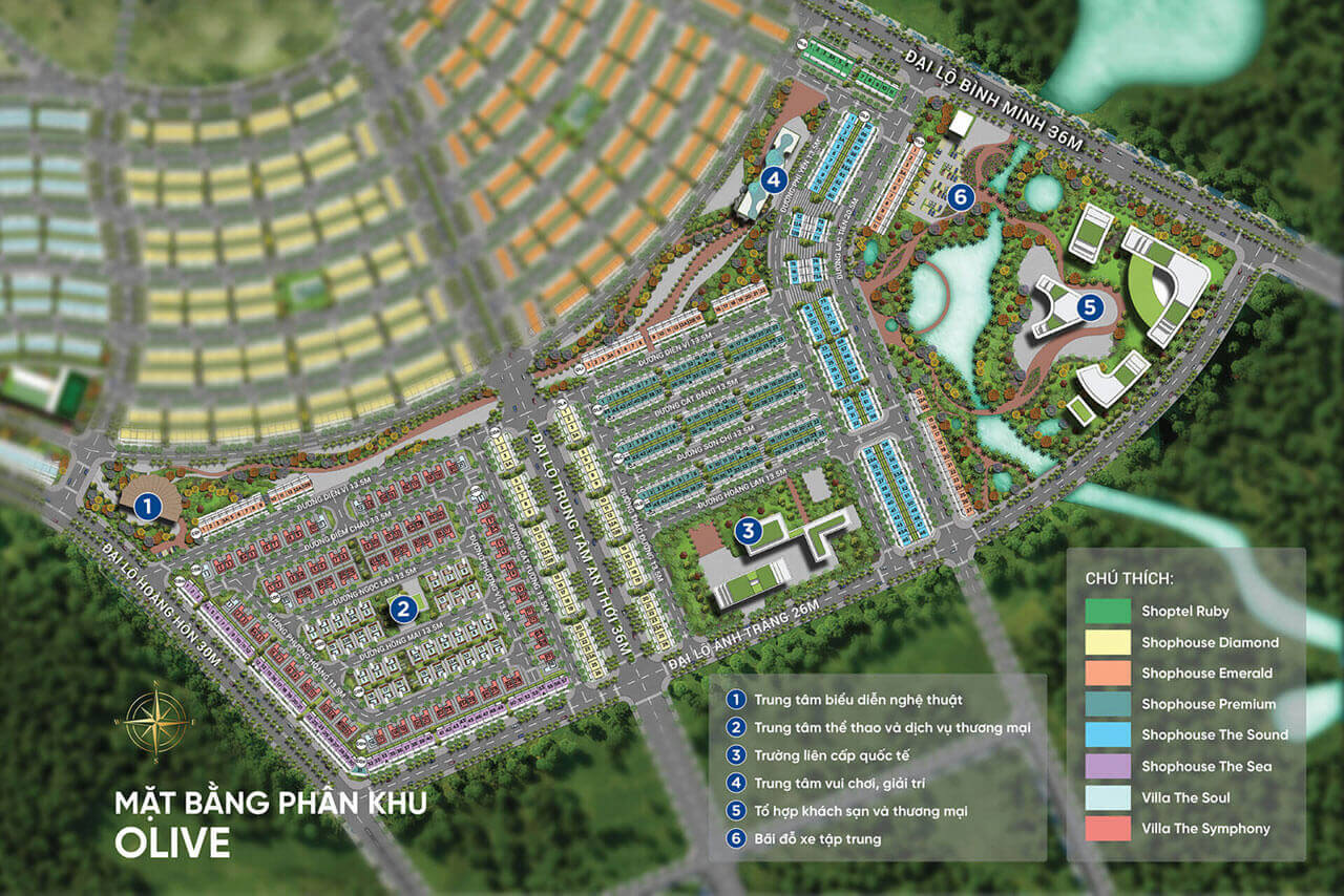 mat bang Olive Meyhomes Capital Phú Quốc