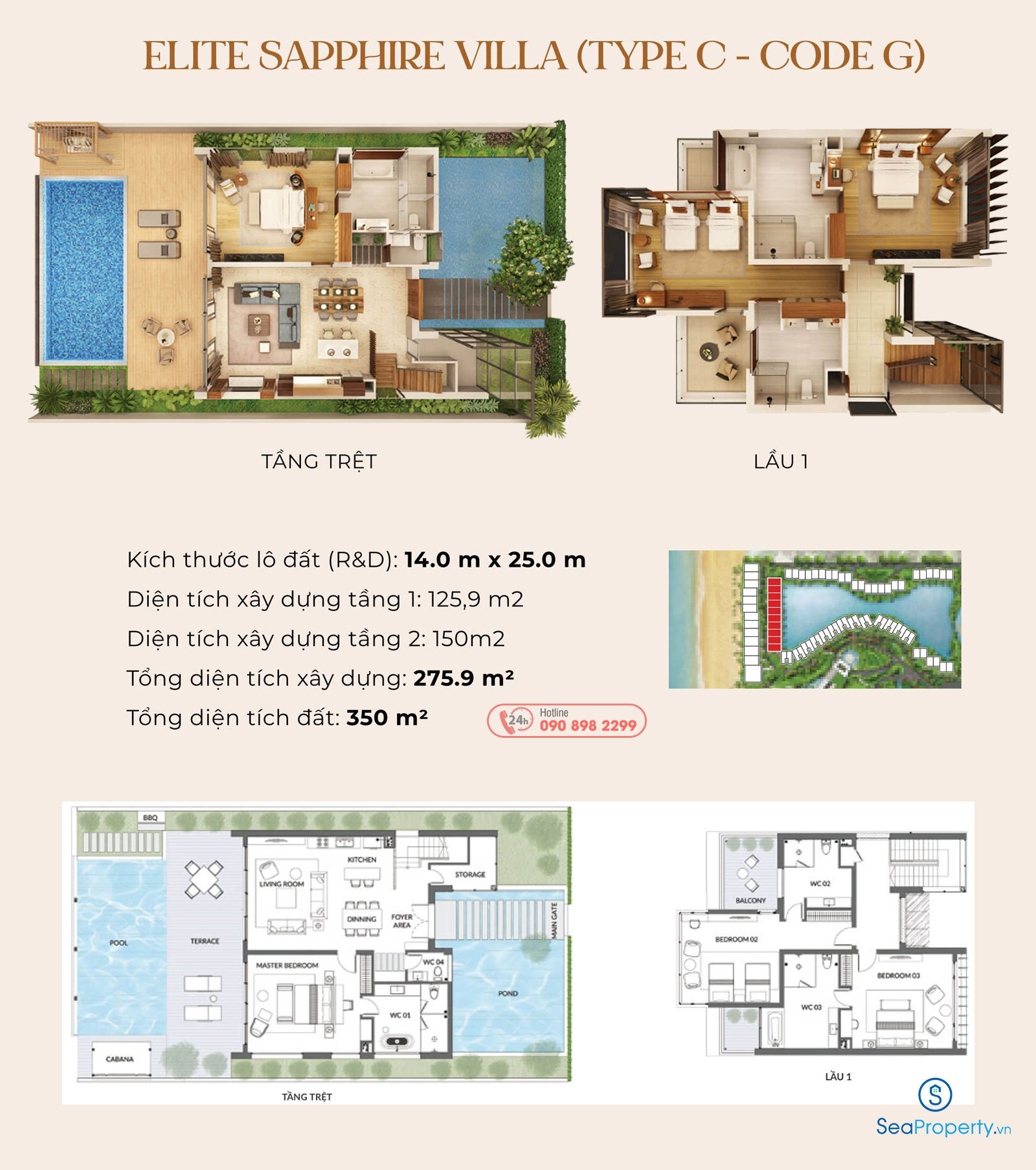 Movenpick Phú Quốc LUXE OCEAN VILLA (TYPE C)