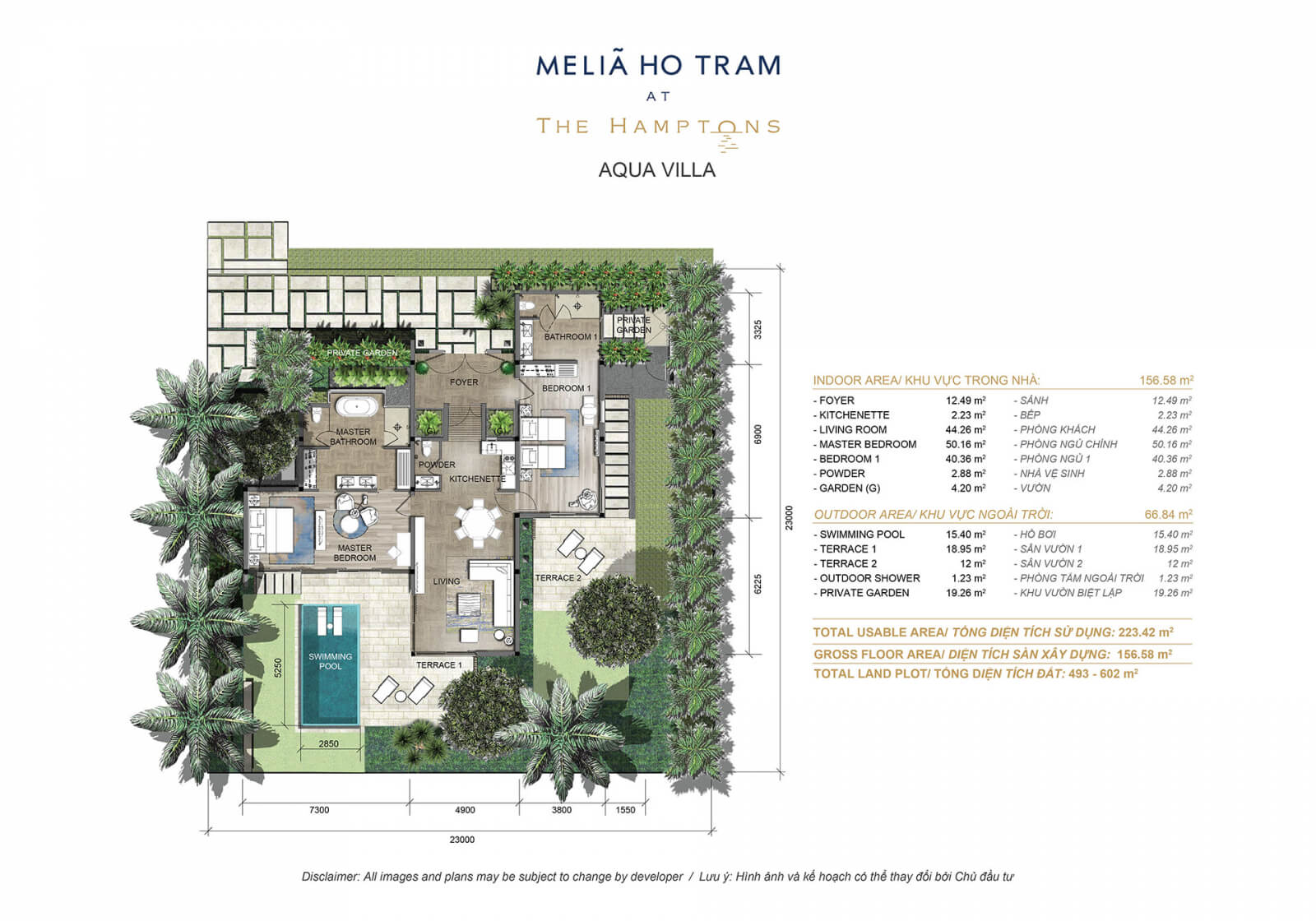 Melia Hồ Tràm at The Hamptons