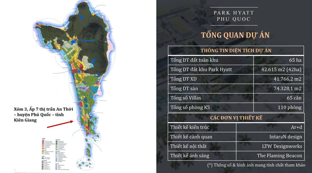 vi tri Park Hyatt Phu Quoc Residences