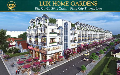 Nhà phố Lux Home Gardens Bình Tân